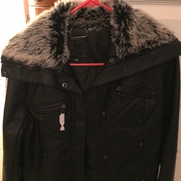 Brand New Vegan Leather Jacket - Picture 1 of 4